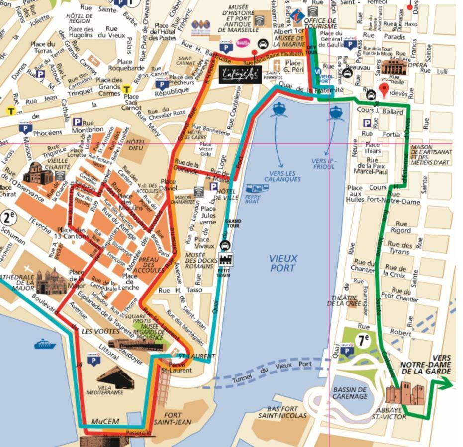 شقة Superbe T2 Vieux Port مارسيليا المظهر الخارجي الصورة